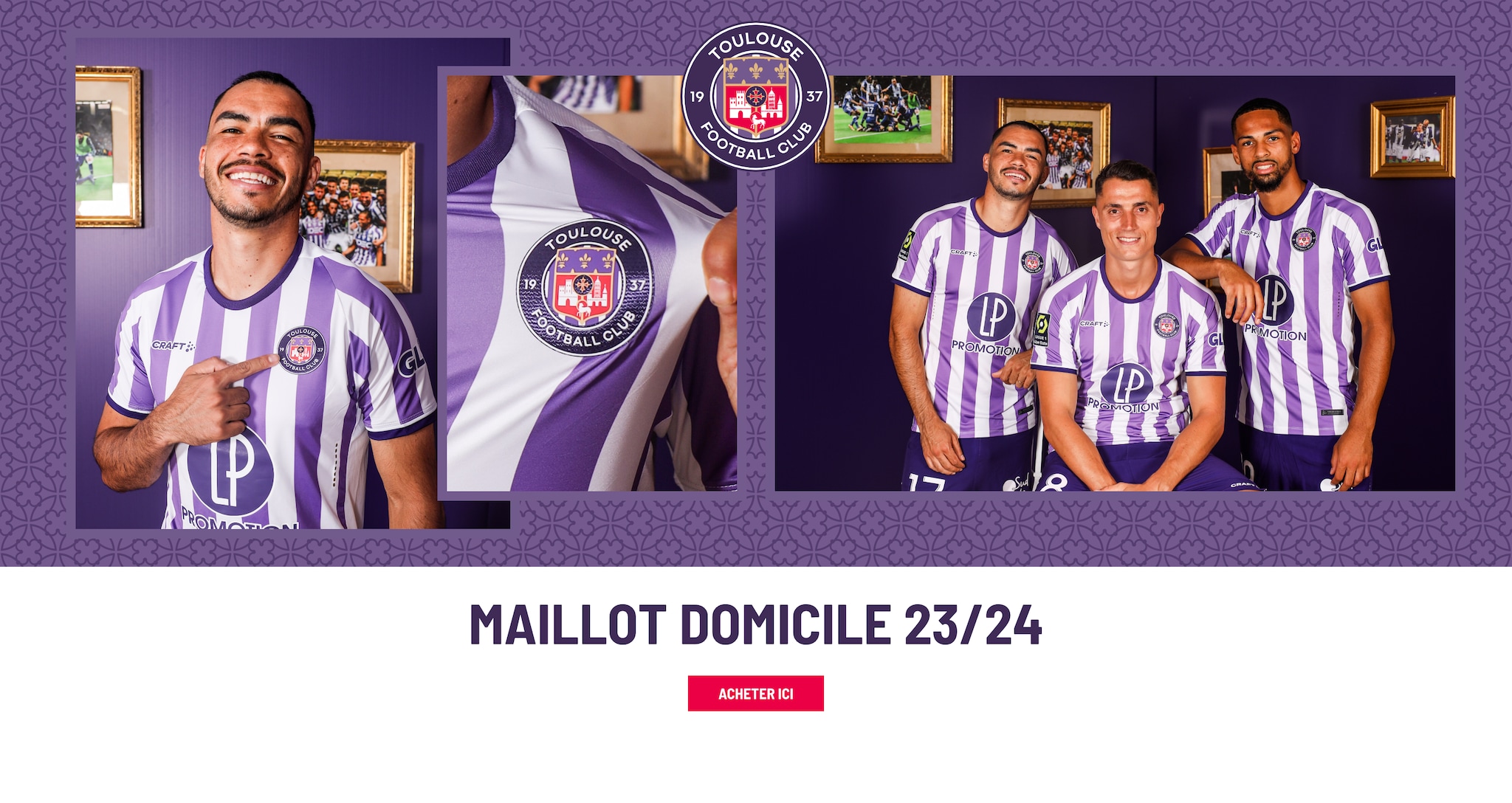 Maillot Domicile 23/24 - Acheter Ici